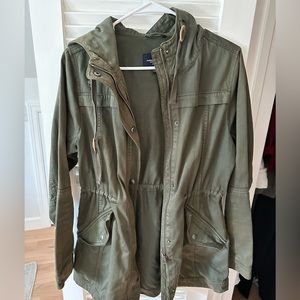 Army green lightweight jacket